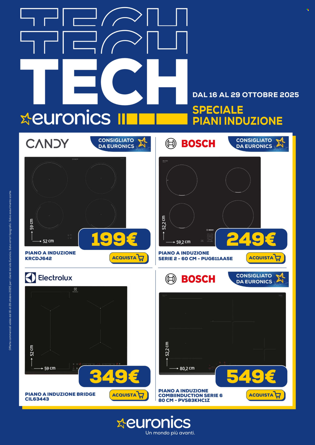 Volantino Euronics - 16/10/2025 - 29/10/2025. Pagina 1
