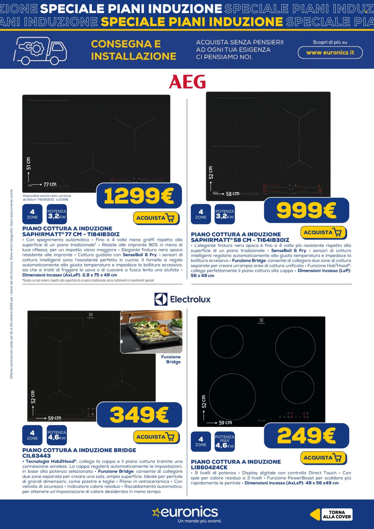Volantino Euronics - 16/10/2025 - 29/10/2025. Pagina 4