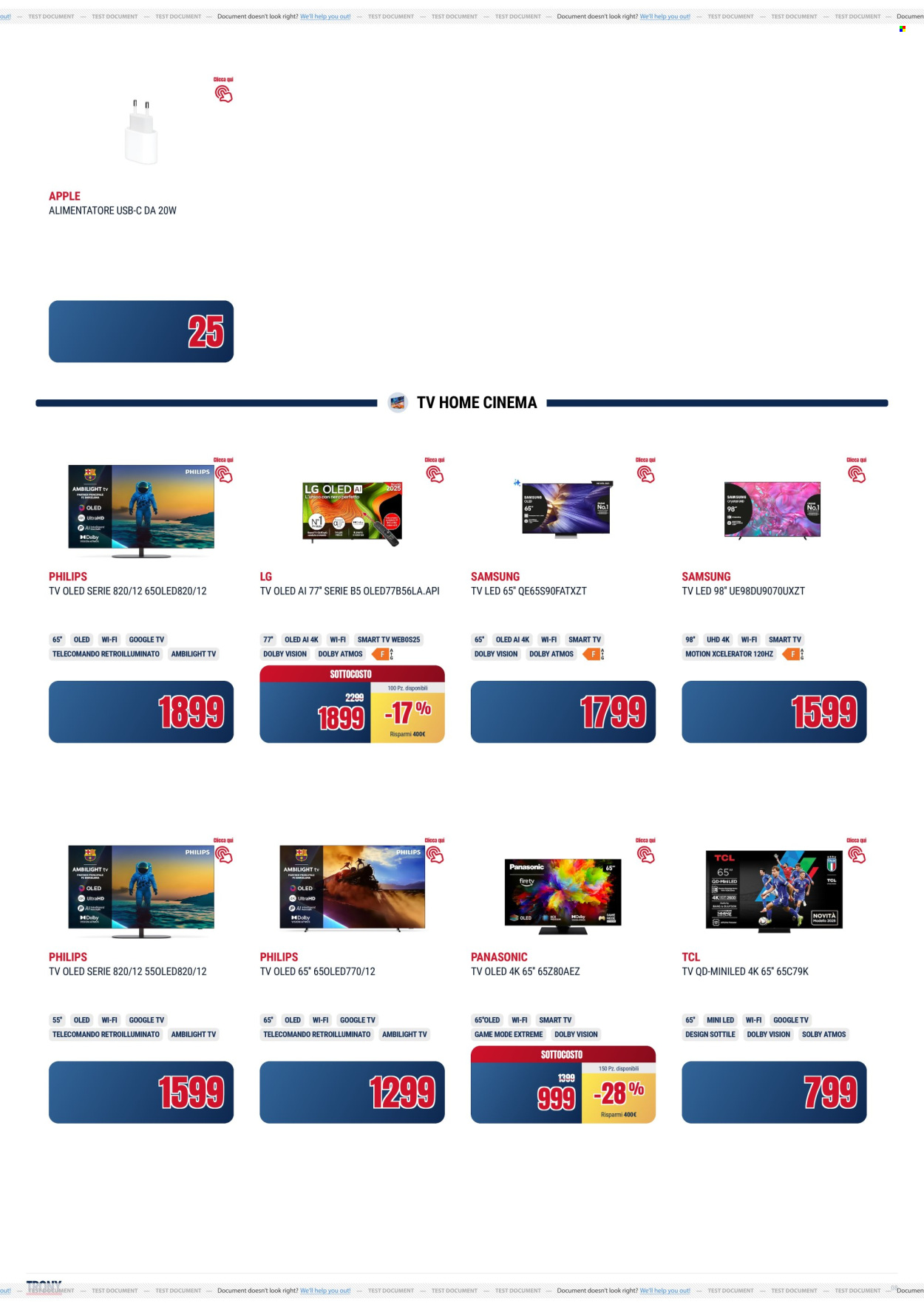 Volantino Trony - 17/10/2025 - 29/10/2025. Pagina 8
