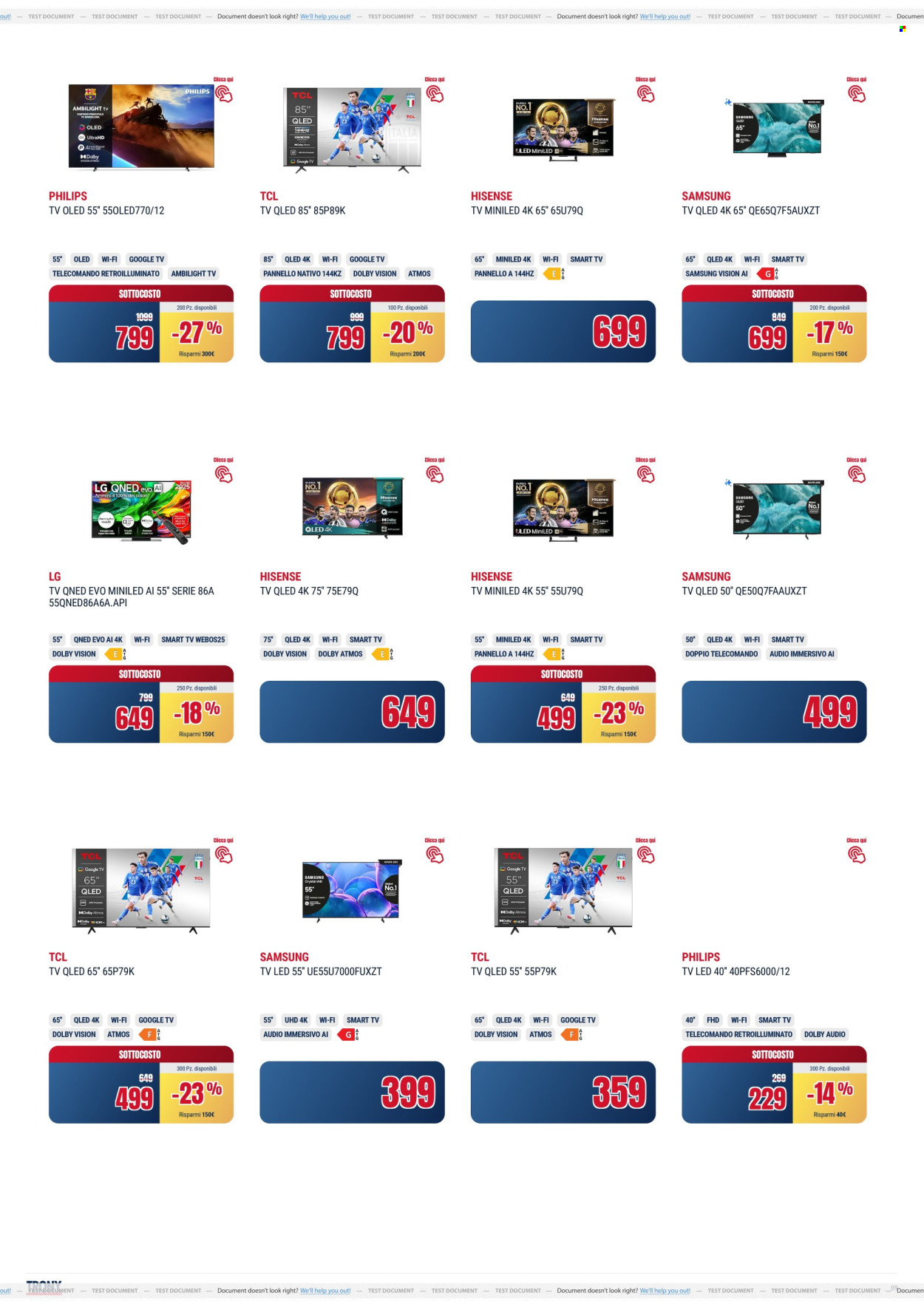 Volantino Trony - 17/10/2025 - 29/10/2025. Pagina 9