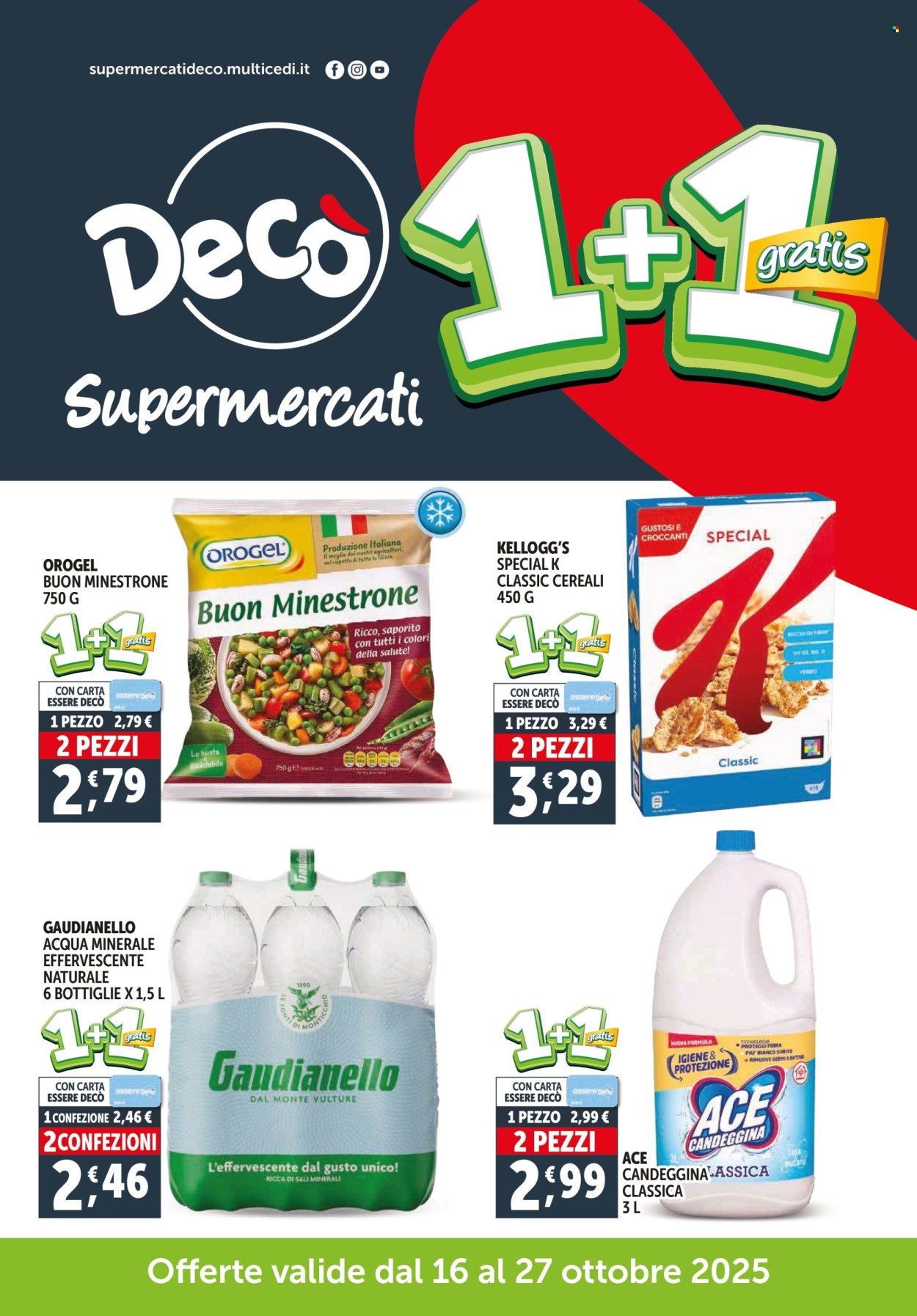 Volantino Deco - 16/10/2025 - 27/10/2025. Pagina 1