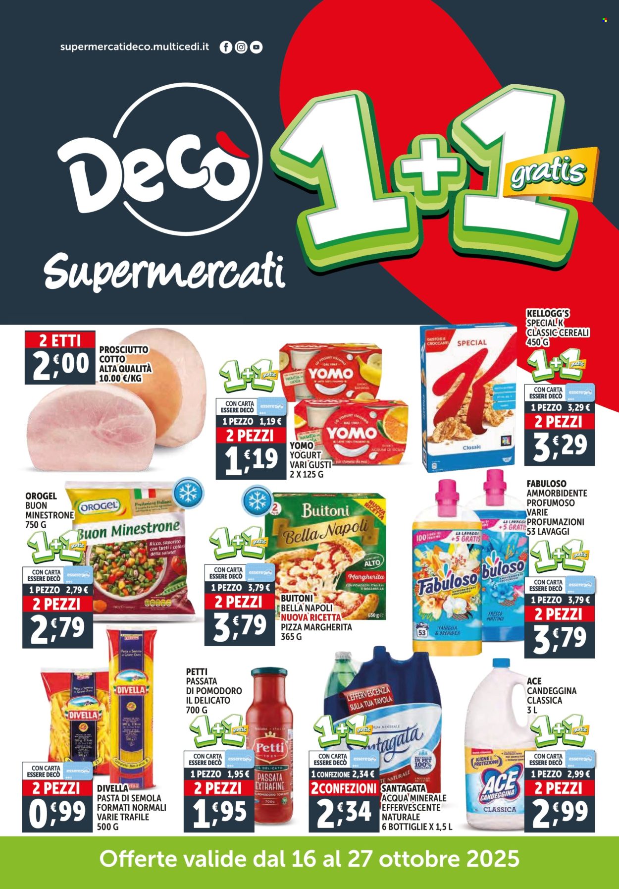 Volantino Deco - 16/10/2025 - 27/10/2025. Pagina 1
