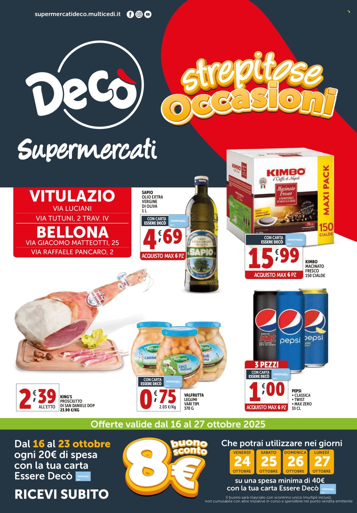 Volantino Deco - 16/10/2025 - 27/10/2025. Pagina 1