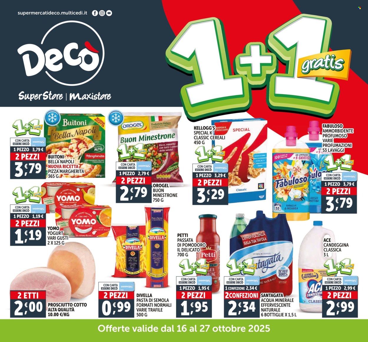 Volantino Deco - 16/10/2025 - 27/10/2025. Pagina 1