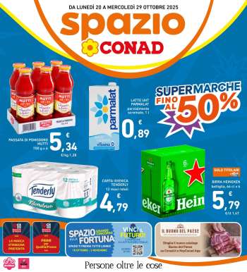 Volantino Spazio Conad - 20/10/2025 - 29/10/2025.
