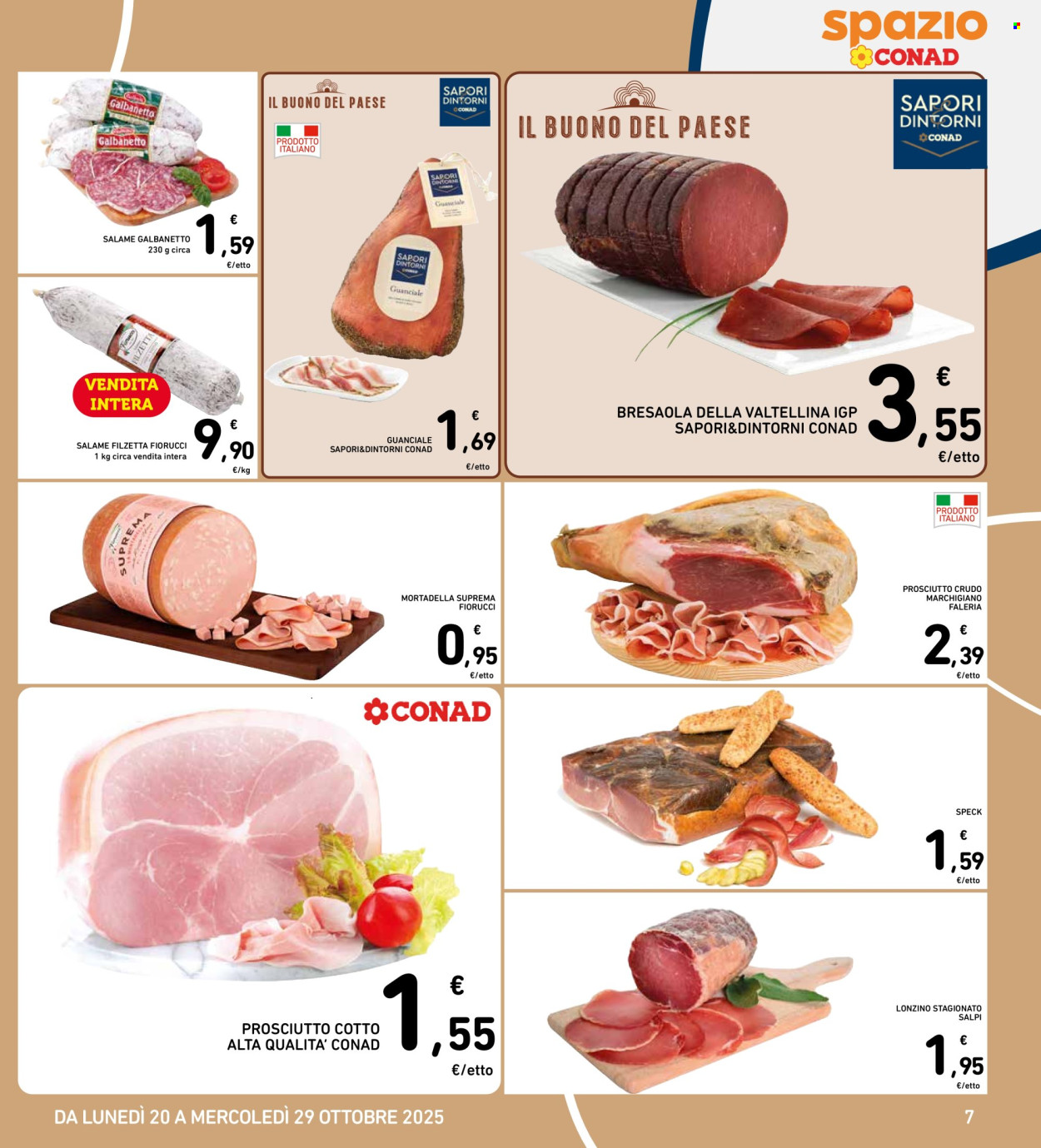 Volantino Spazio Conad - 20/10/2025 - 29/10/2025. Pagina 7