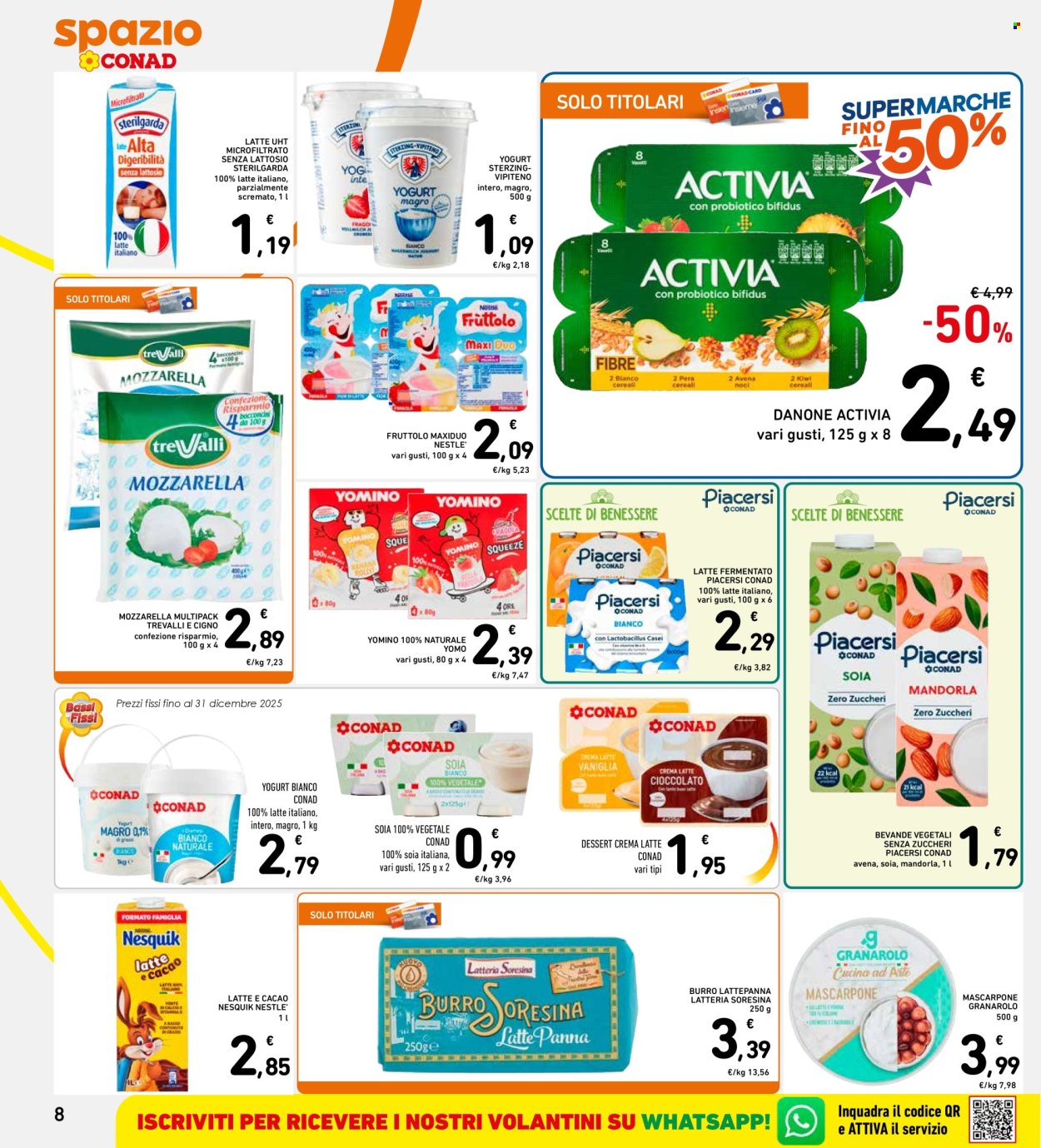 Volantino Spazio Conad - 20/10/2025 - 29/10/2025. Pagina 8