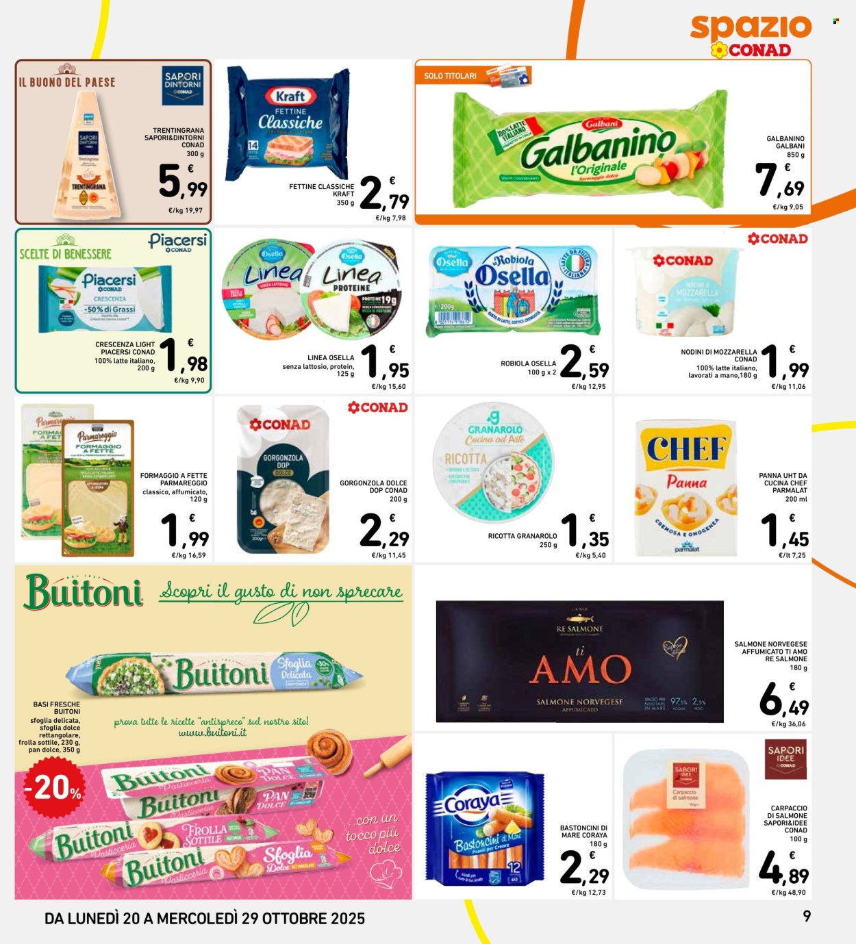 Volantino Spazio Conad - 20/10/2025 - 29/10/2025. Pagina 9
