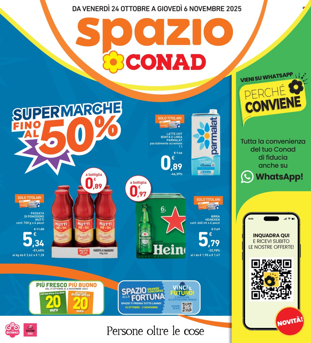 Volantino Spazio Conad - 24/10/2025 - 6/11/2025. Pagina 1