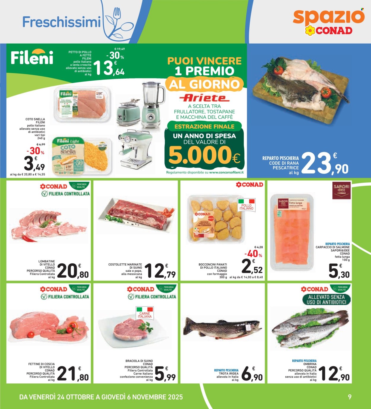 Volantino Spazio Conad - 24/10/2025 - 6/11/2025. Pagina 9