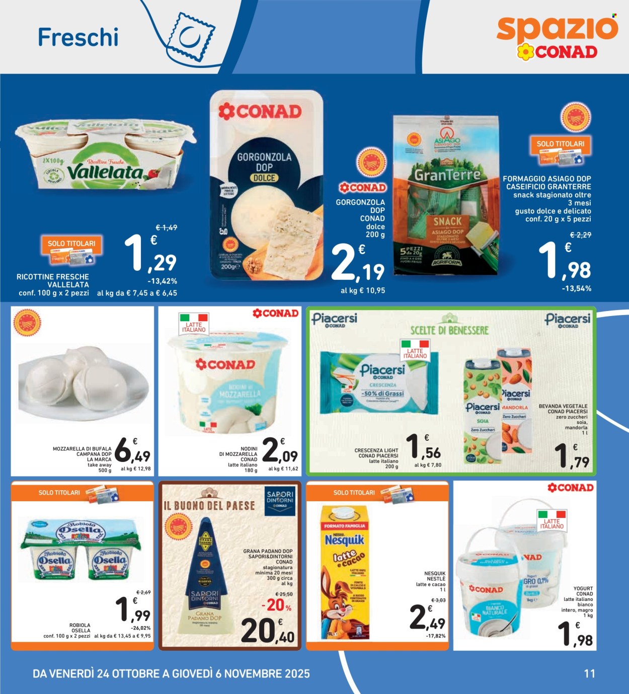 Volantino Spazio Conad - 24/10/2025 - 6/11/2025. Pagina 11