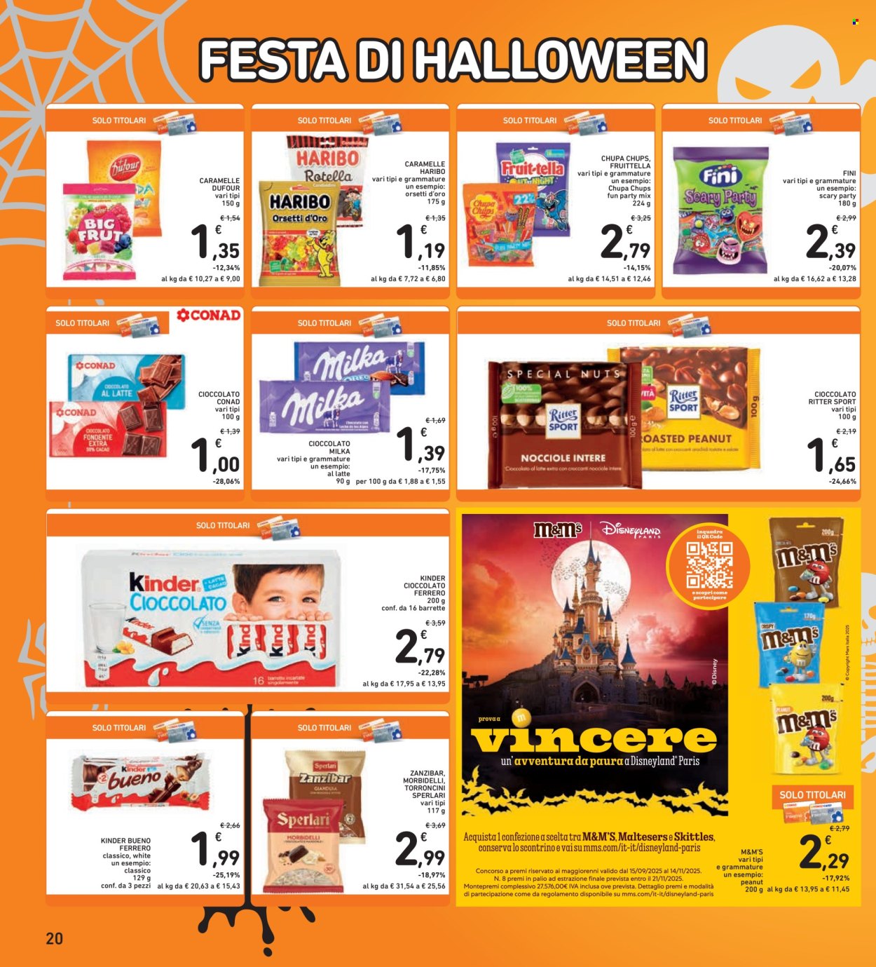 Volantino Spazio Conad - 24/10/2025 - 6/11/2025. Pagina 20