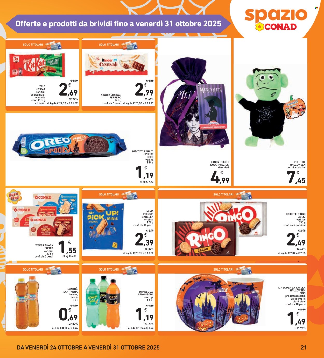 Volantino Spazio Conad - 24/10/2025 - 6/11/2025. Pagina 21