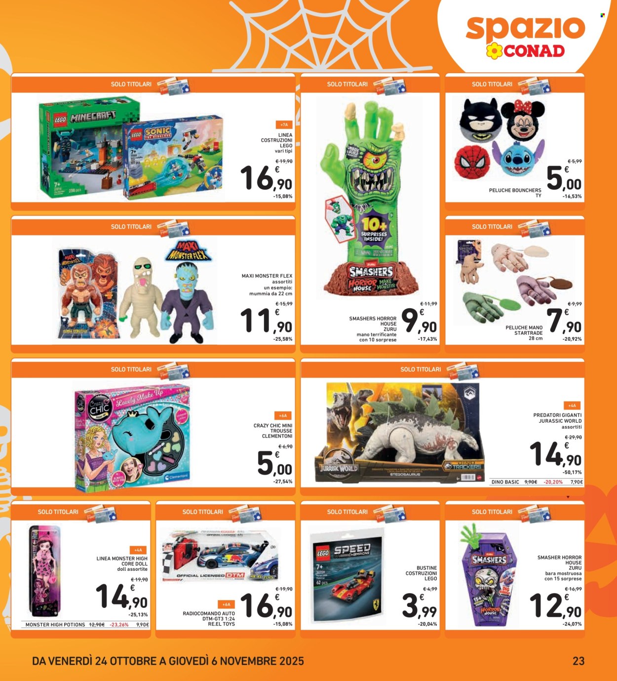 Volantino Spazio Conad - 24/10/2025 - 6/11/2025. Pagina 23