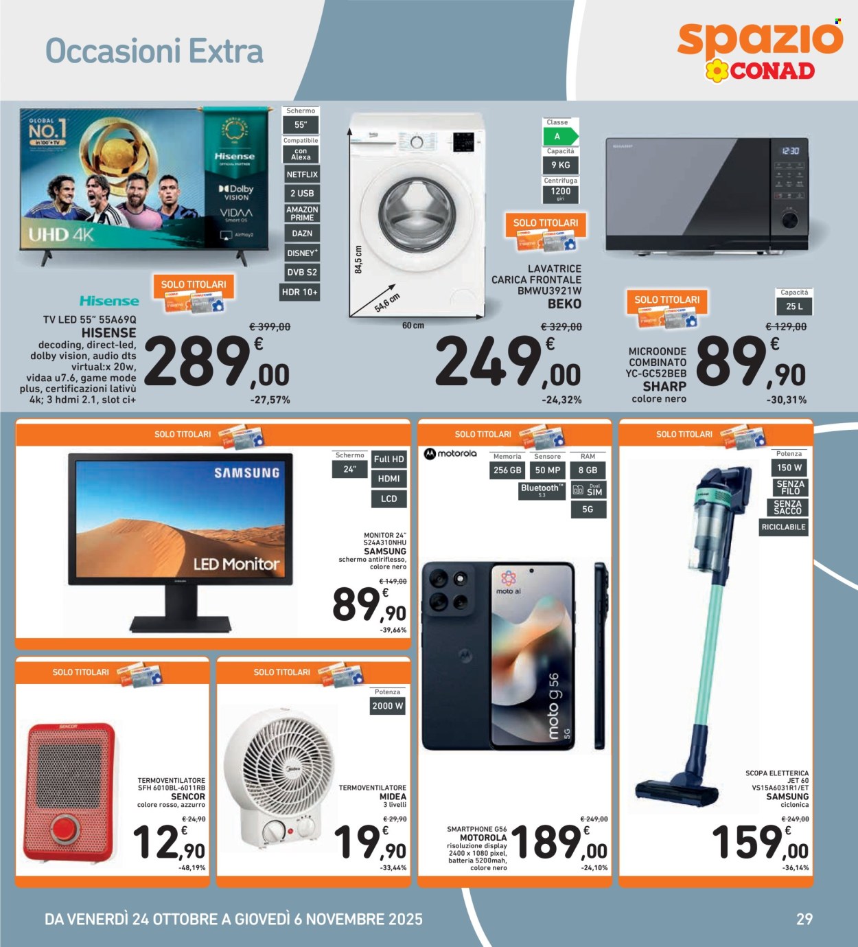 Volantino Spazio Conad - 24/10/2025 - 6/11/2025. Pagina 29