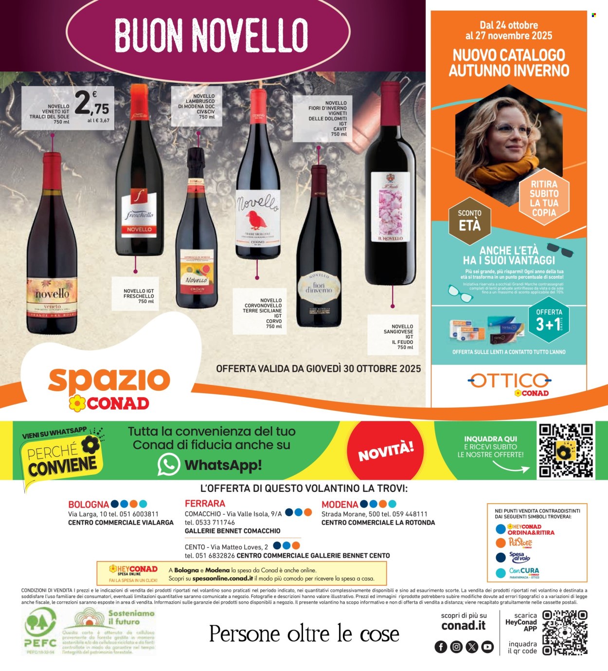 Volantino Spazio Conad - 24/10/2025 - 6/11/2025. Pagina 40