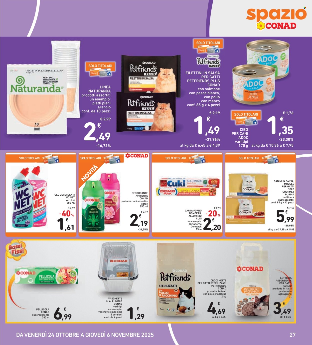 Volantino Spazio Conad - 24/10/2025 - 6/11/2025. Pagina 27