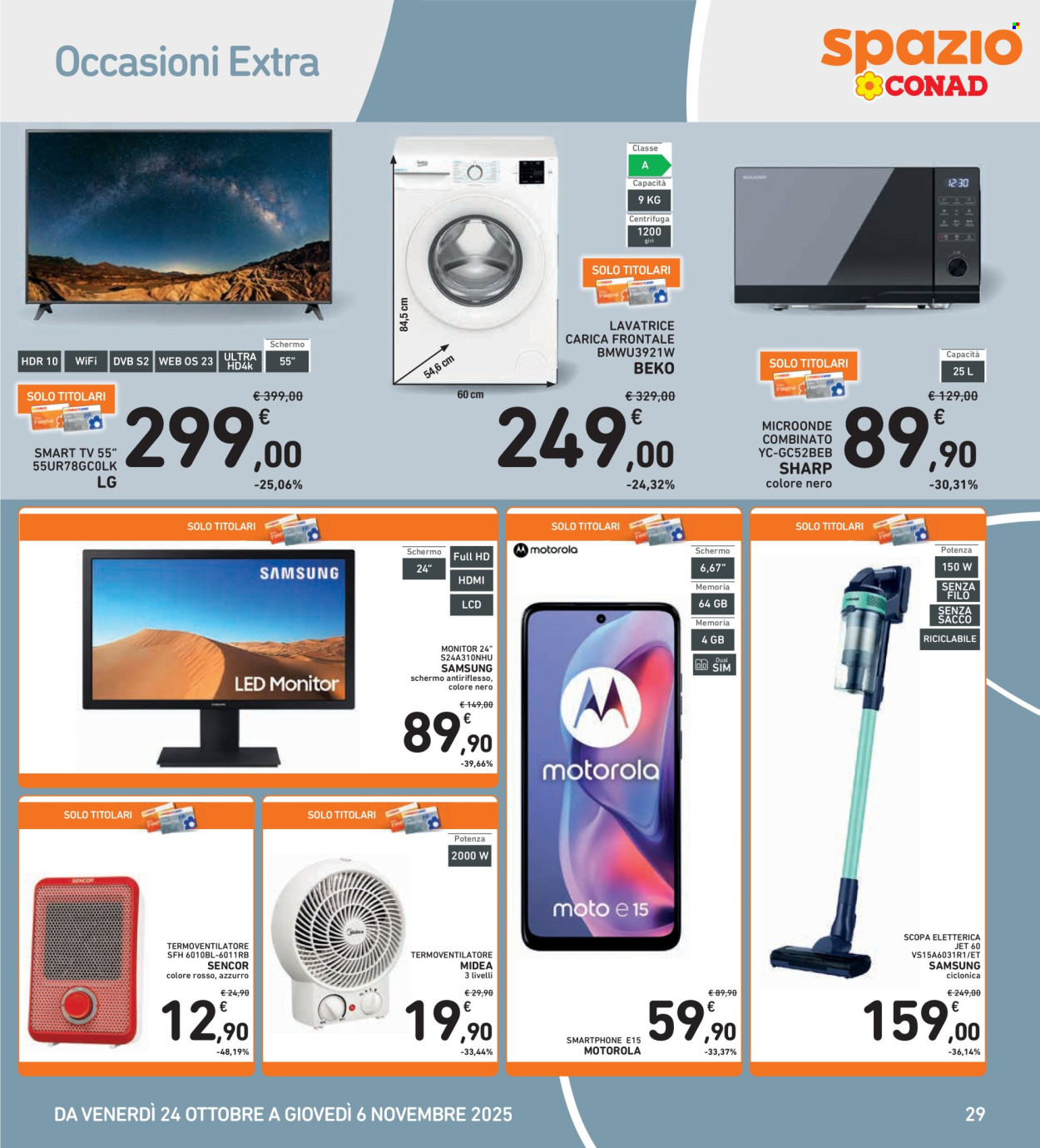 Volantino Spazio Conad - 24/10/2025 - 6/11/2025. Pagina 29