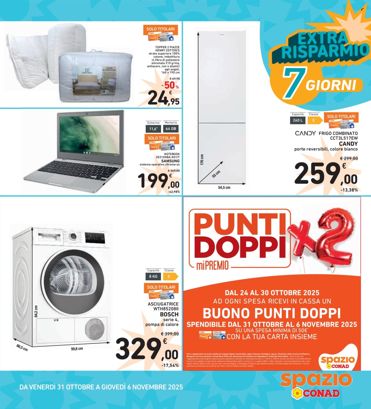 Volantino Spazio Conad - 24/10/2025 - 6/11/2025. Pagina 39
