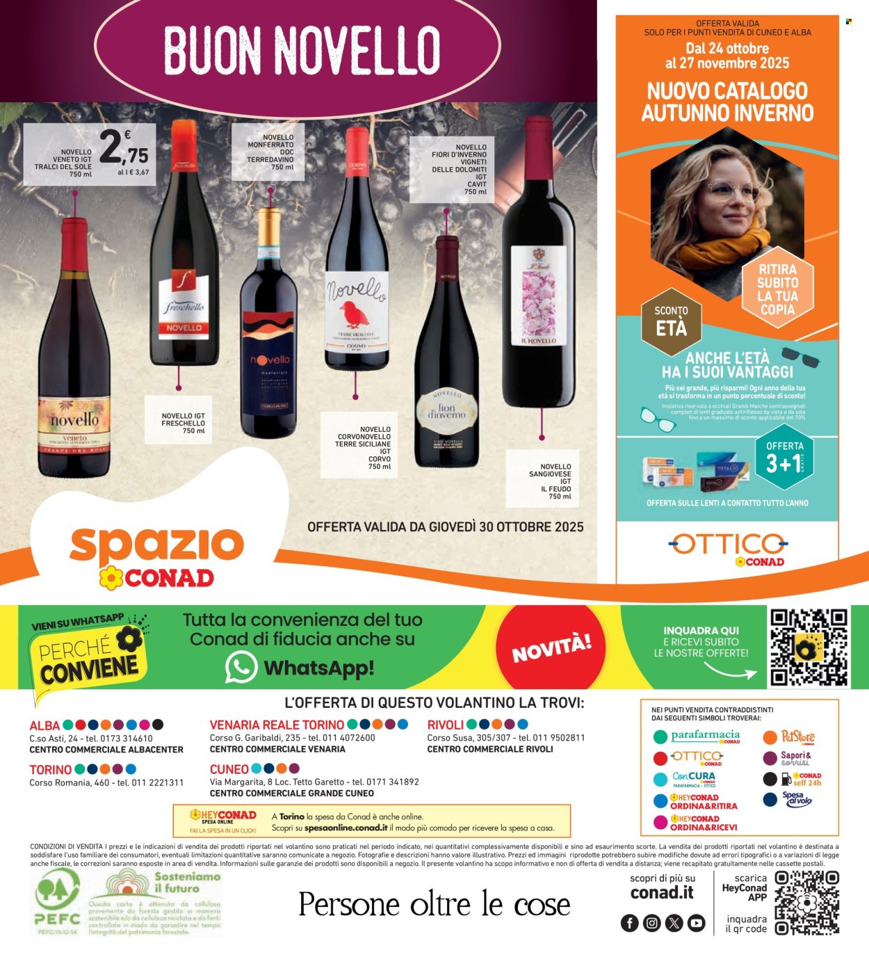 Volantino Spazio Conad - 24/10/2025 - 6/11/2025. Pagina 40