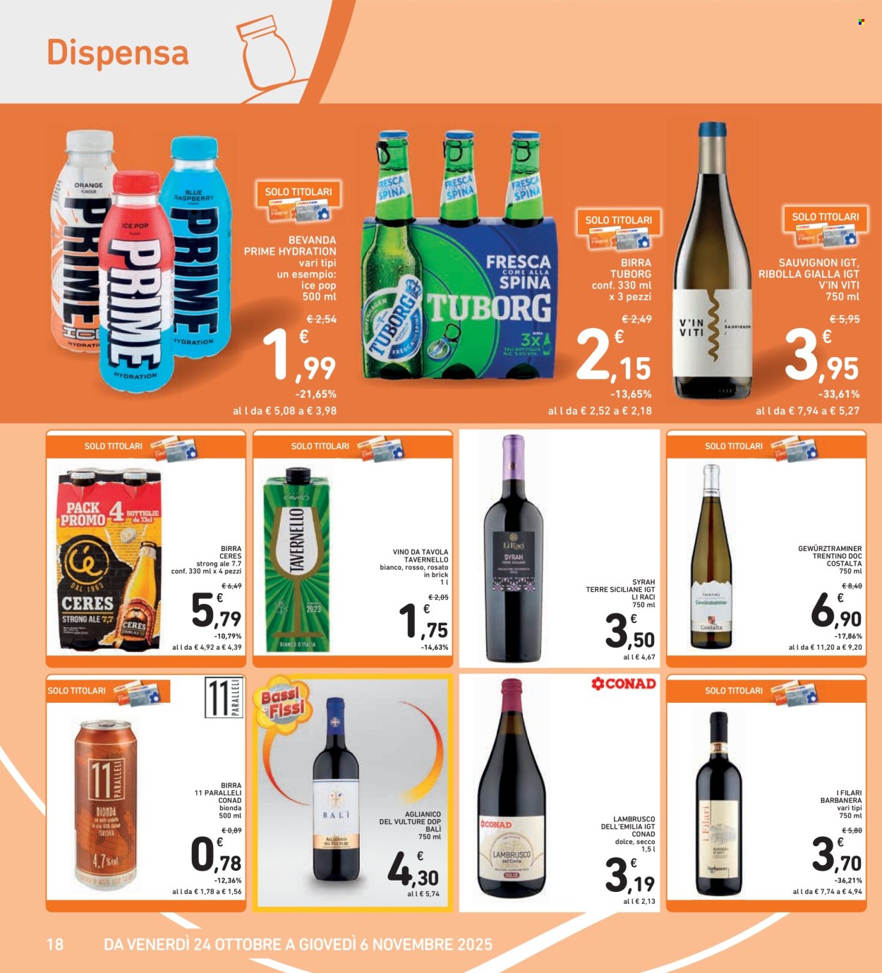 Volantino Spazio Conad - 24/10/2025 - 6/11/2025. Pagina 18