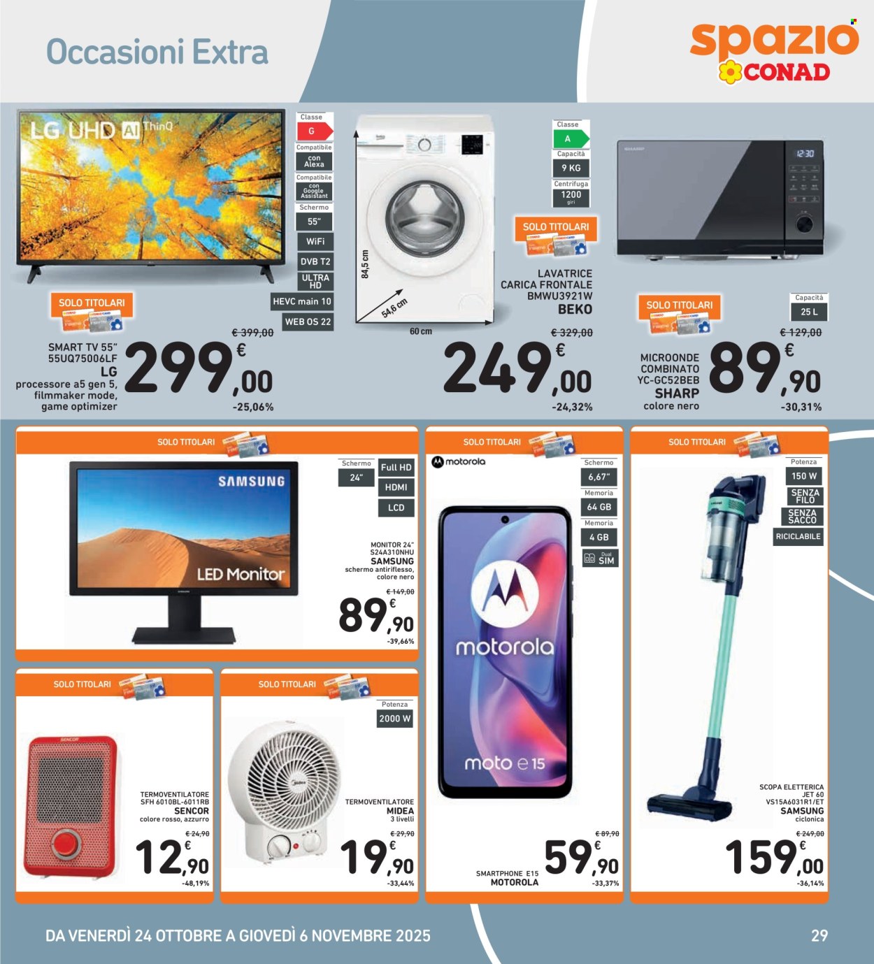Volantino Spazio Conad - 24/10/2025 - 6/11/2025. Pagina 29
