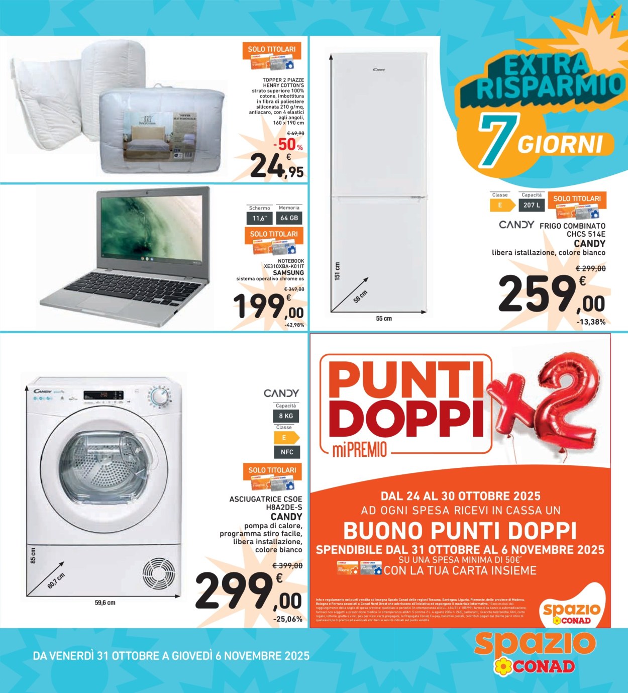 Volantino Spazio Conad - 24/10/2025 - 6/11/2025. Pagina 39