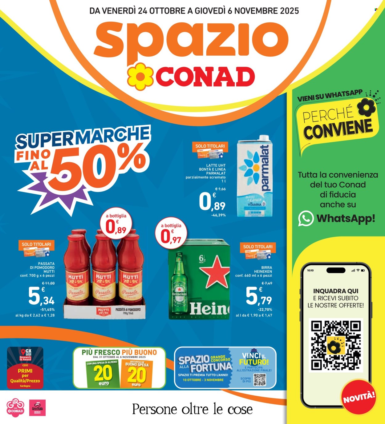 Volantino Spazio Conad - 24/10/2025 - 6/11/2025. Pagina 1