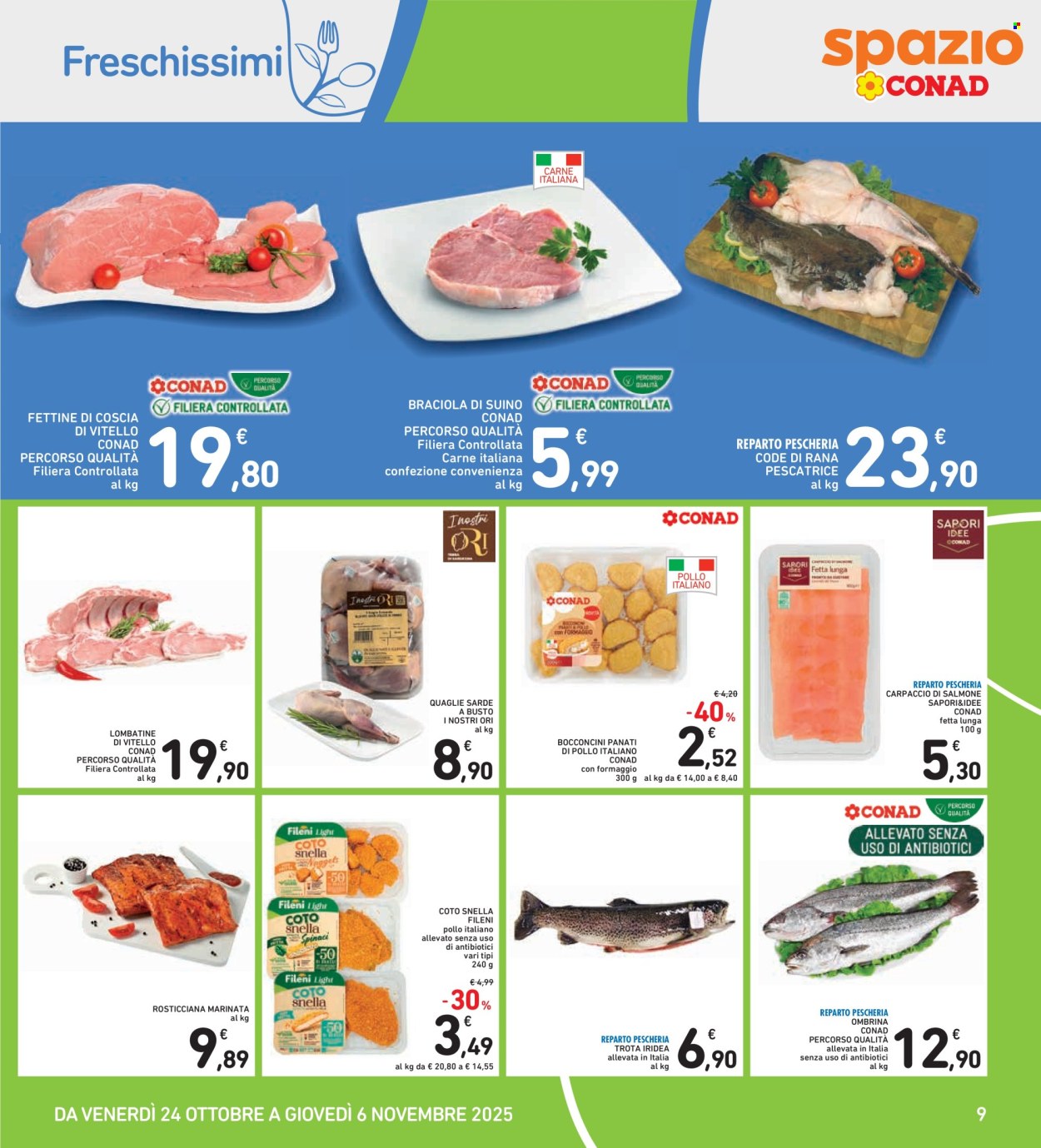 Volantino Spazio Conad - 24/10/2025 - 6/11/2025. Pagina 9