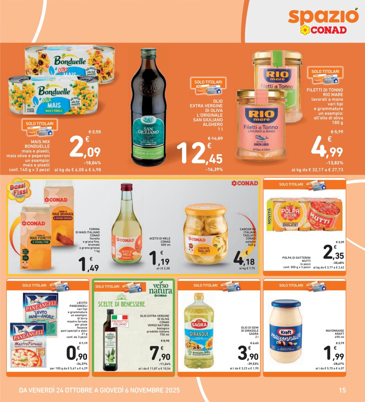 Volantino Spazio Conad - 24/10/2025 - 6/11/2025. Pagina 15