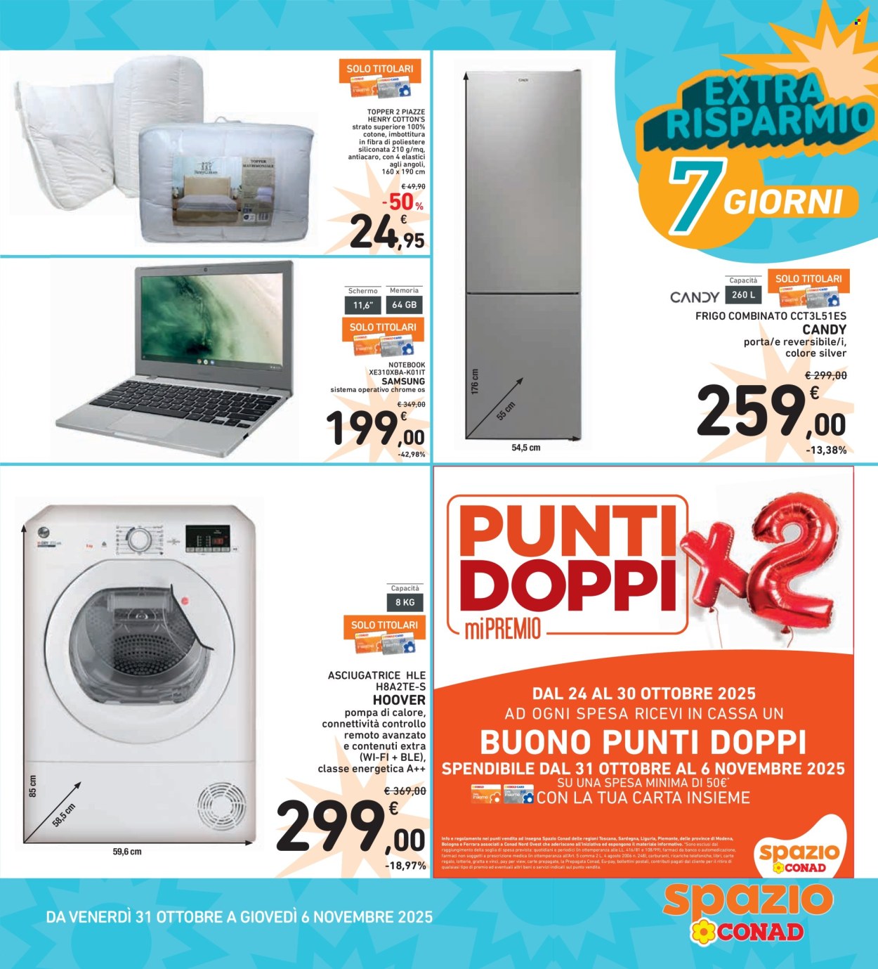Volantino Spazio Conad - 24/10/2025 - 6/11/2025. Pagina 39