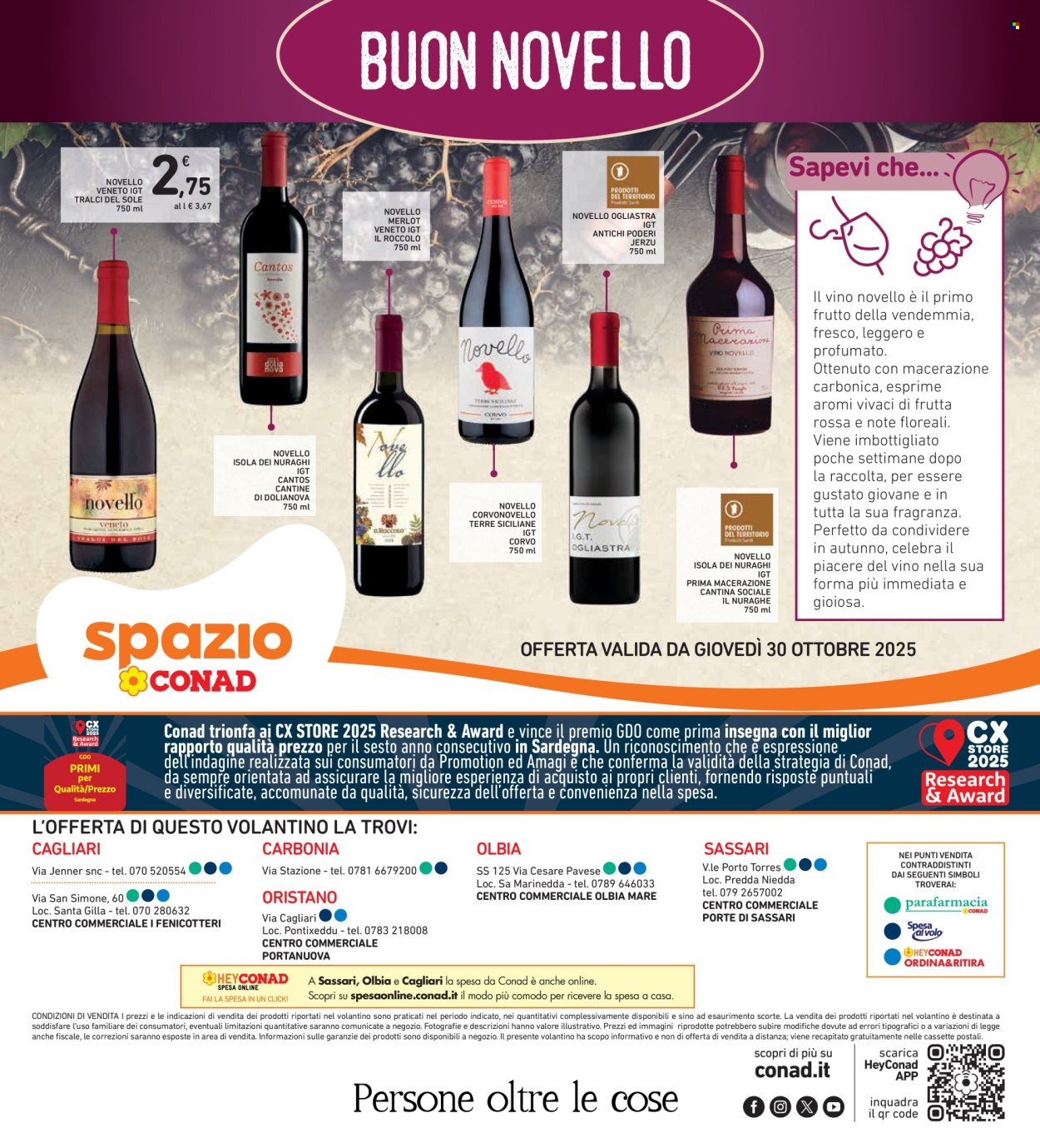Volantino Spazio Conad - 24/10/2025 - 6/11/2025. Pagina 40