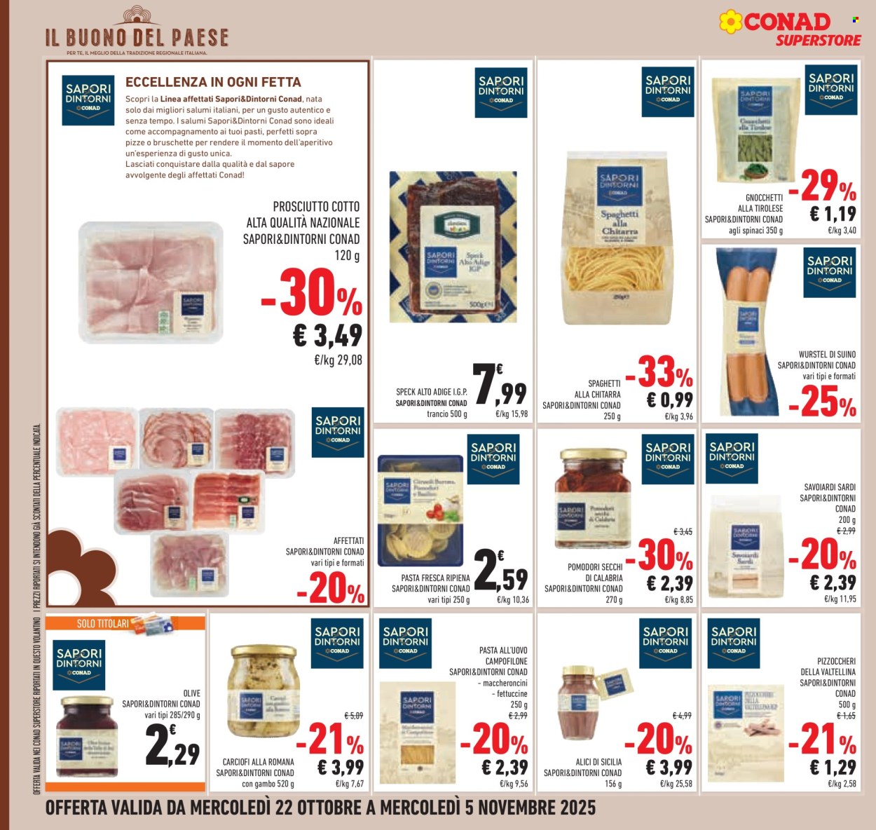 Volantino Conad Superstore - 22/10/2025 - 5/11/2025. Pagina 44