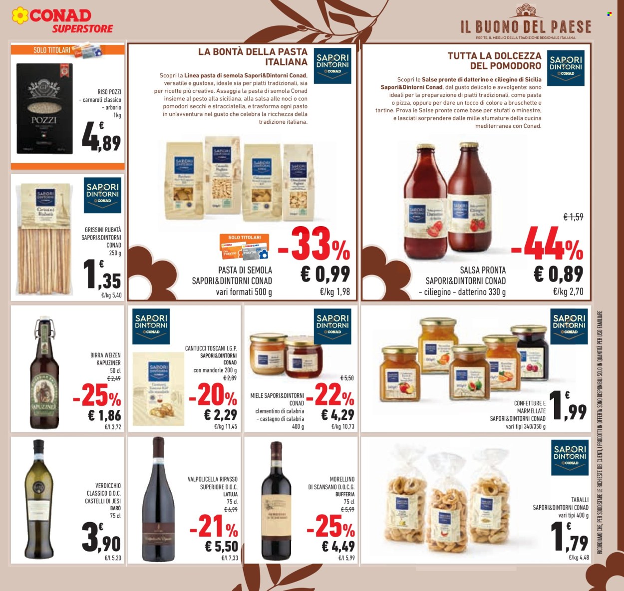 Volantino Conad Superstore - 22/10/2025 - 5/11/2025. Pagina 45