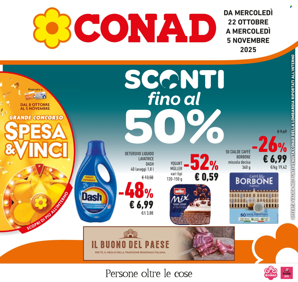 Volantino Conad - 22/10/2025 - 5/11/2025. Pagina 1