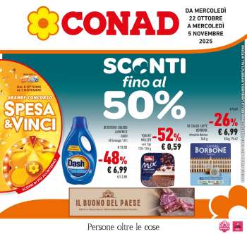 Volantino Conad - 22/10/2025 - 5/11/2025.