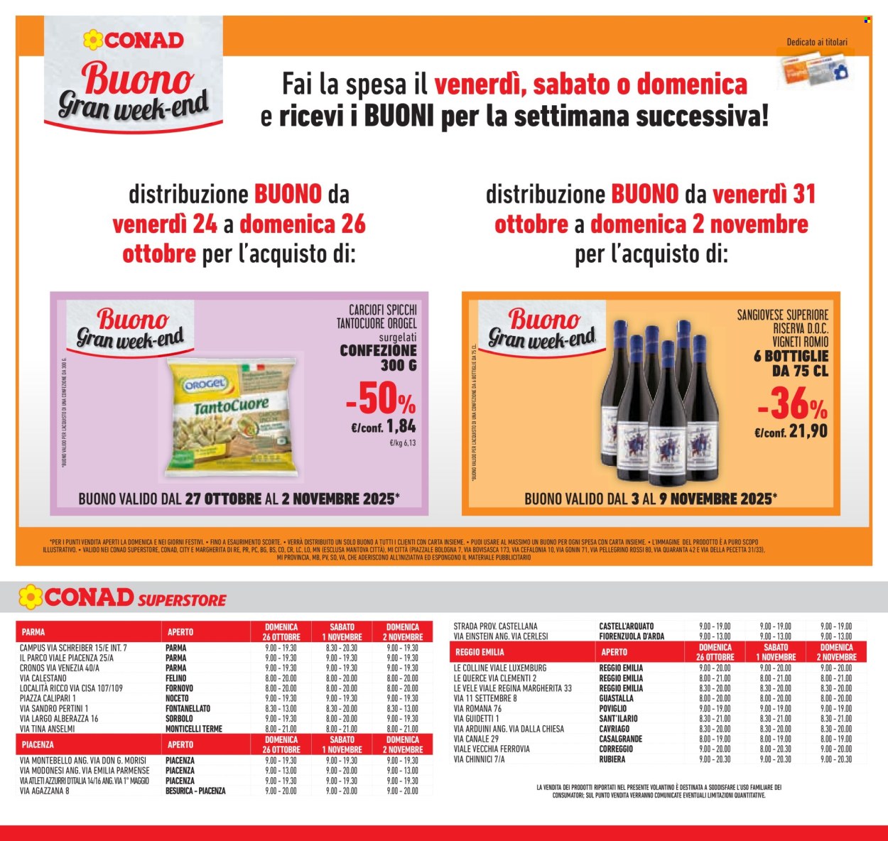 Volantino Conad Superstore - 22/10/2025 - 5/11/2025. Pagina 50