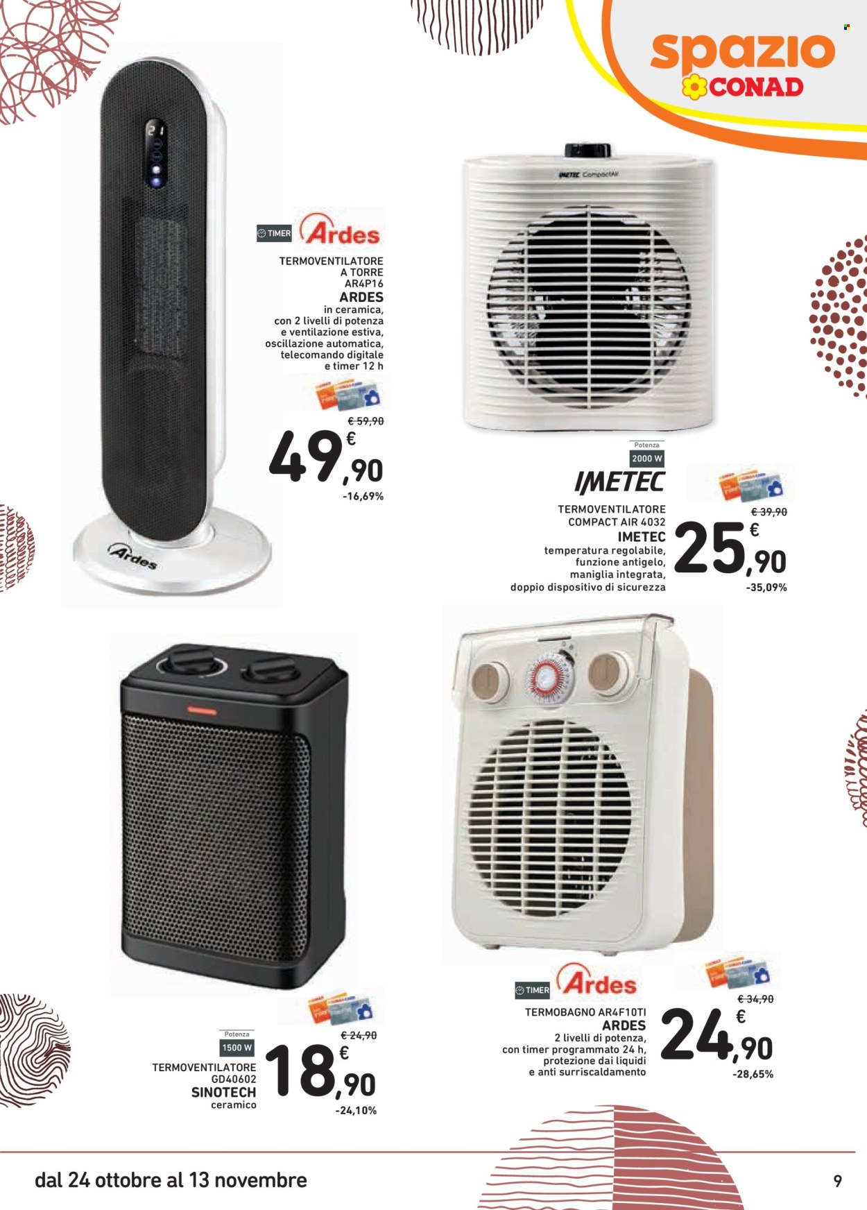 Volantino Spazio Conad - 24/10/2025 - 13/11/2025. Pagina 9