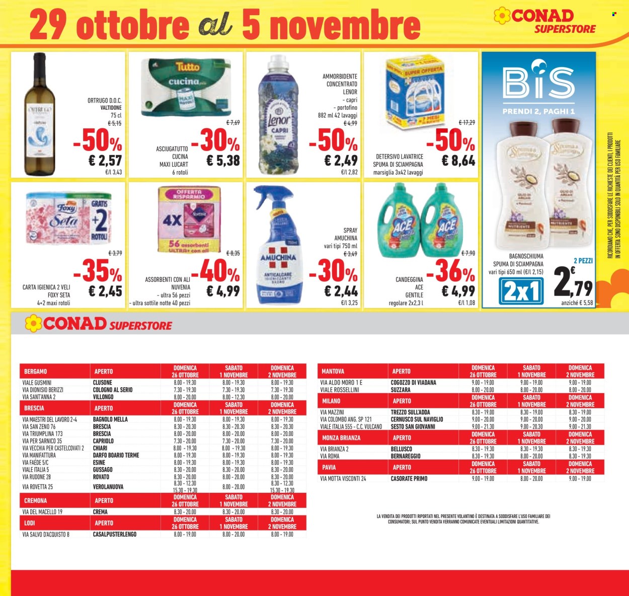 Volantino Conad Superstore - 22/10/2025 - 5/11/2025. Pagina 57