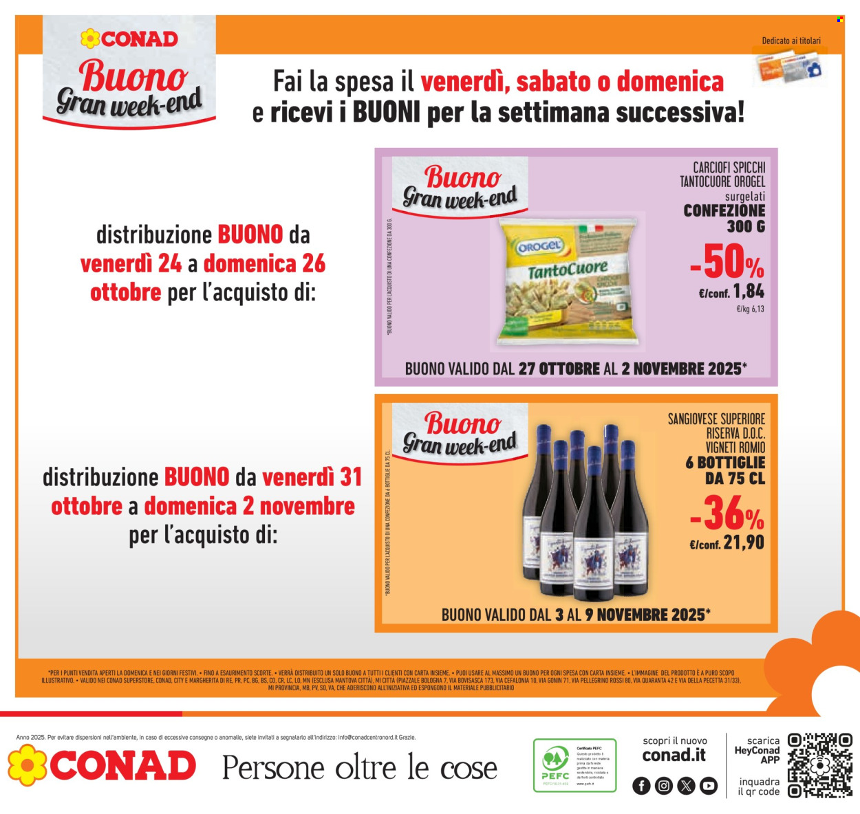 Volantino Conad Superstore - 22/10/2025 - 5/11/2025. Pagina 58