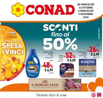 Volantino Conad - 22/10/2025 - 5/11/2025.