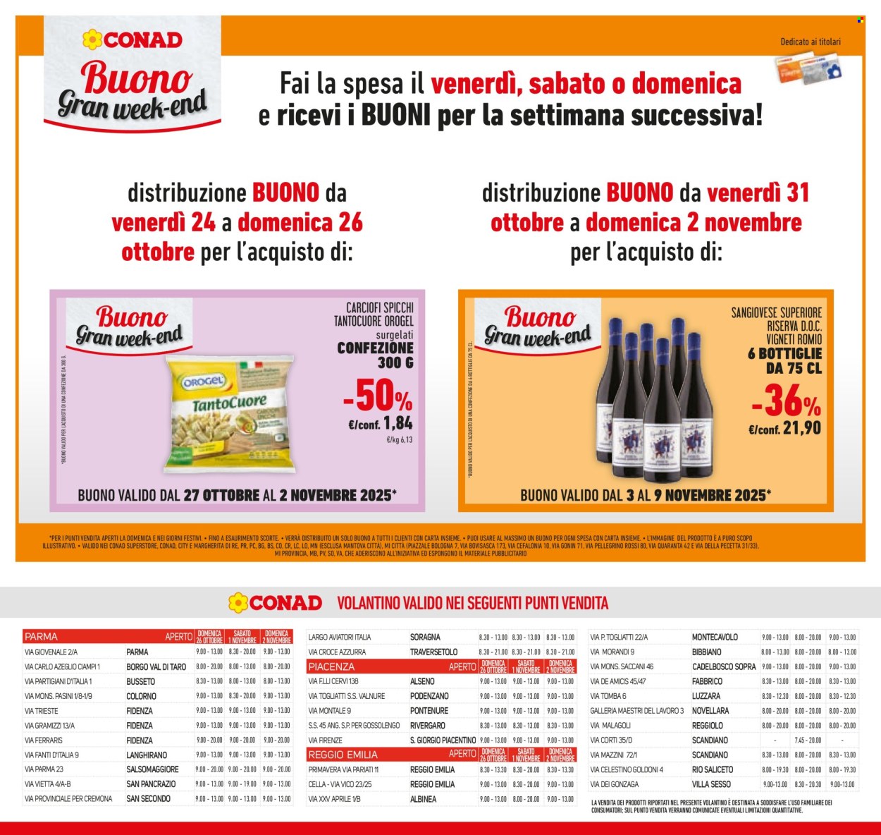 Volantino Conad - 22/10/2025 - 5/11/2025. Pagina 42