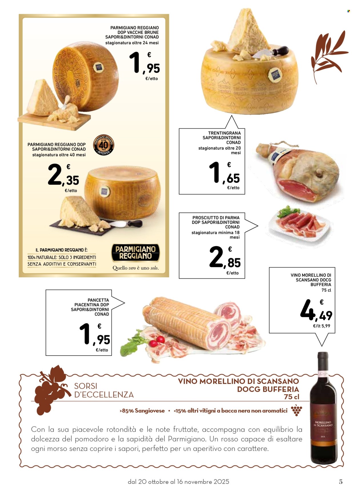 Volantino Conad - 20/10/2025 - 16/11/2025. Pagina 5