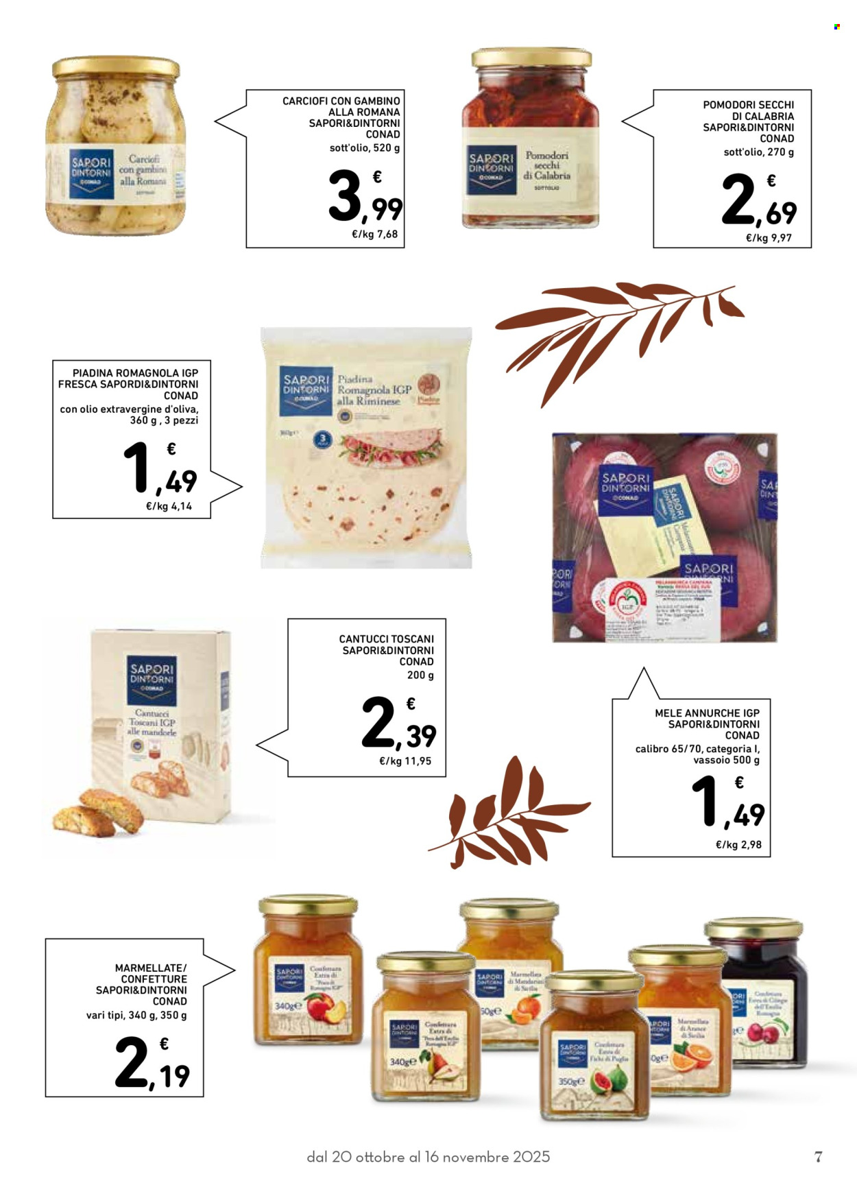 Volantino Conad - 20/10/2025 - 16/11/2025. Pagina 7