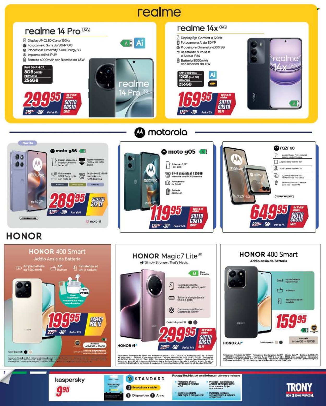 Volantino Trony - 17/10/2025 - 29/10/2025. Pagina 4