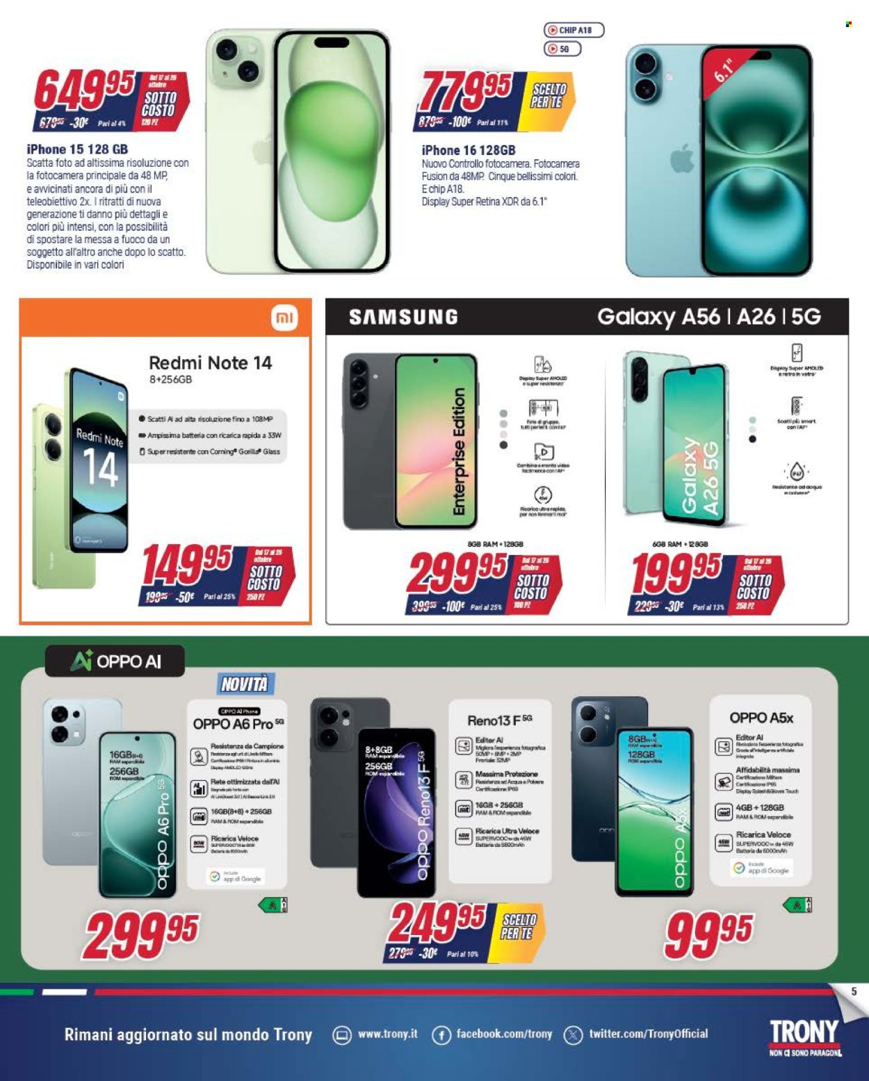 Volantino Trony - 17/10/2025 - 29/10/2025. Pagina 5