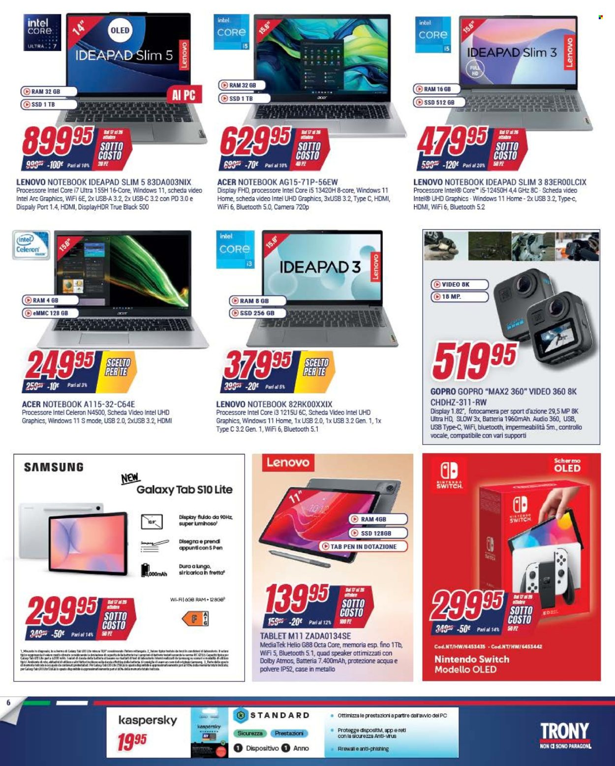 Volantino Trony - 17/10/2025 - 29/10/2025. Pagina 6