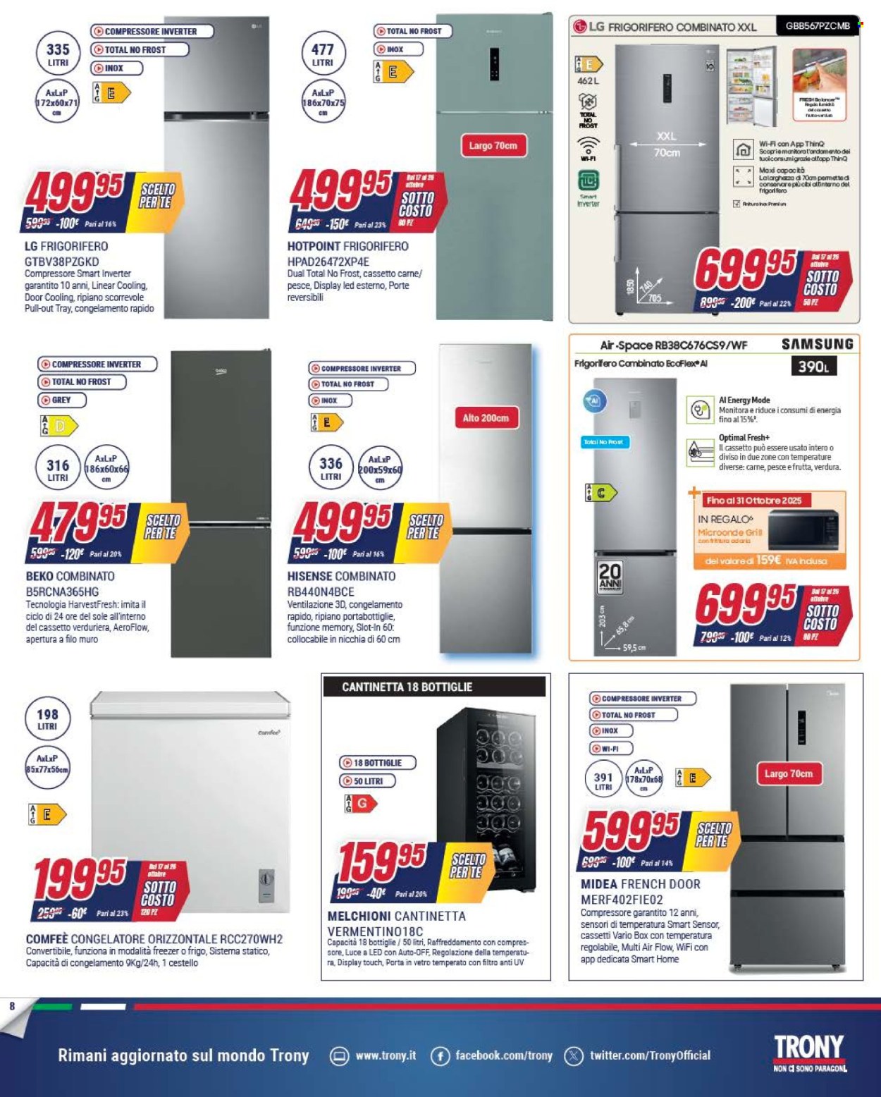 Volantino Trony - 17/10/2025 - 29/10/2025. Pagina 8