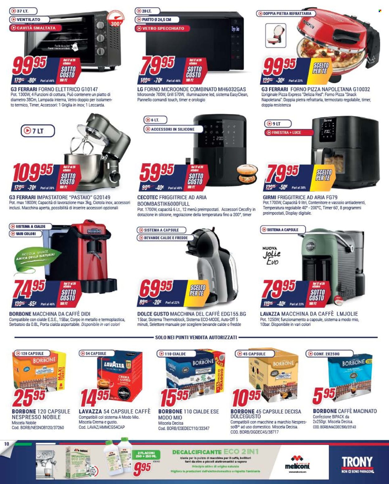 Volantino Trony - 17/10/2025 - 29/10/2025. Pagina 10