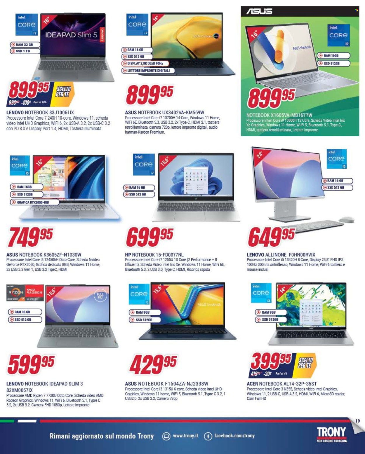 Volantino Trony - 17/10/2025 - 29/10/2025. Pagina 19
